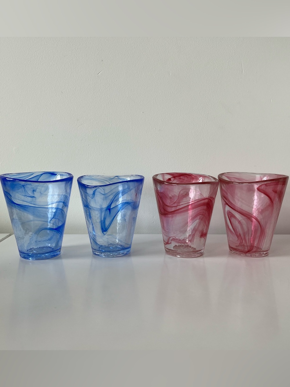 Kosta Boda Mine 10oz Tumblers Set of 4